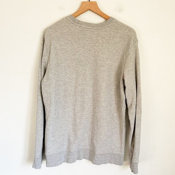 Champion Crew Neck Pullover Sweatshirt Gray Size M - Picture 6 of 8